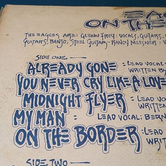 Eagles 'On the Border' Vinyl Record - Picture 4 of 11